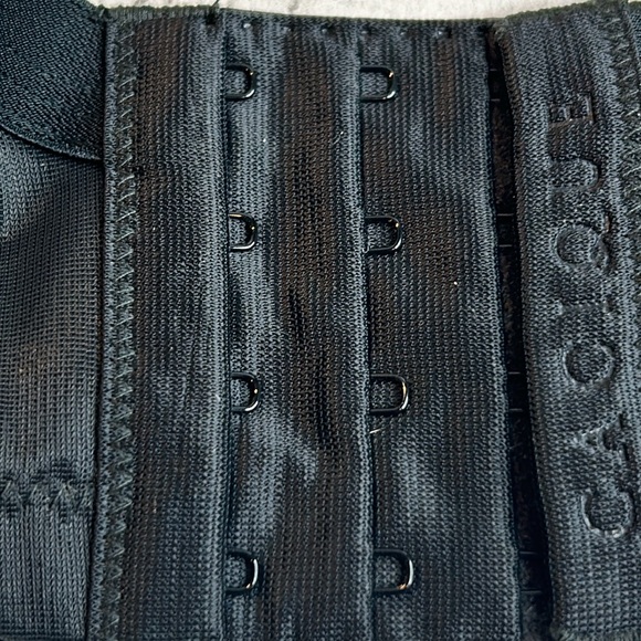 NWT NWOT Cacique Lane Bryant Womans Bra Black Boost Plunge UNDERWIRE SIZE 40DDD - Picture 5 of 8